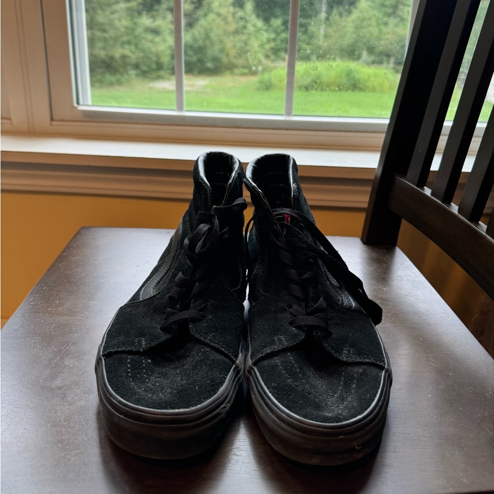 Men’s hi-top suede vans